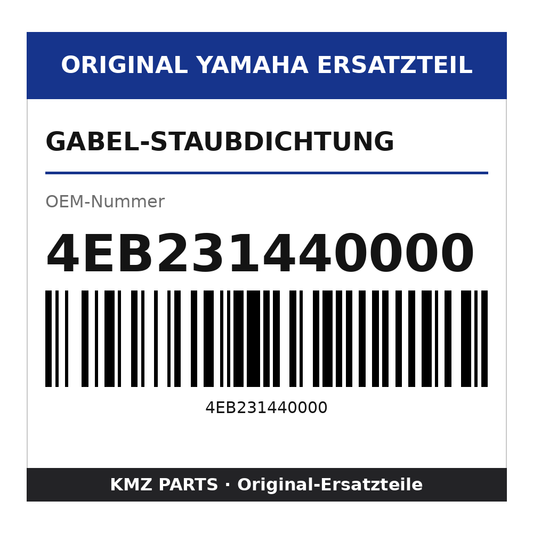 Yamaha Gabel-Staubdichtung 4EB231440000