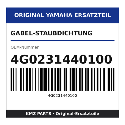 Yamaha Gabel-Staubdichtung 4G0231440100
