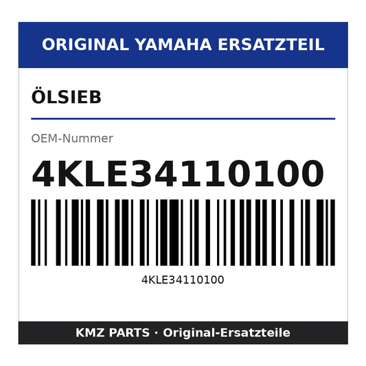 Yamaha Ölsieb 4KLE34110100