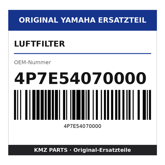 Yamaha Luftfilter 4P7E54070000