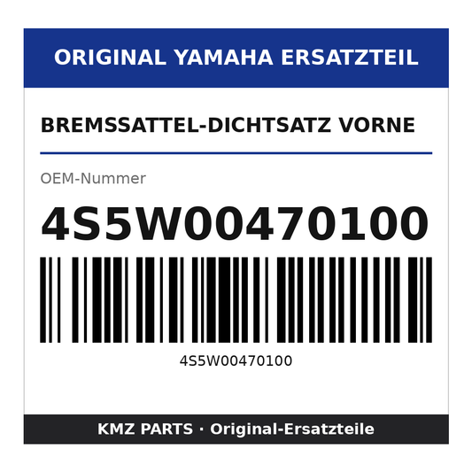 Yamaha Bremssattel-Dichtsatz vorne 4S5W00470100
