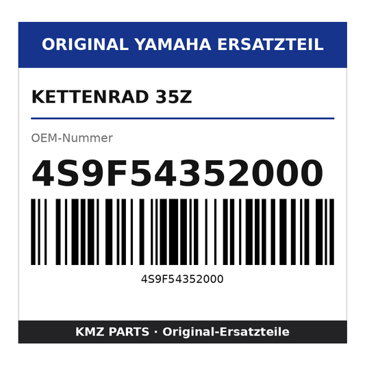 Yamaha Kettenrad 35Z 4S9F54352000