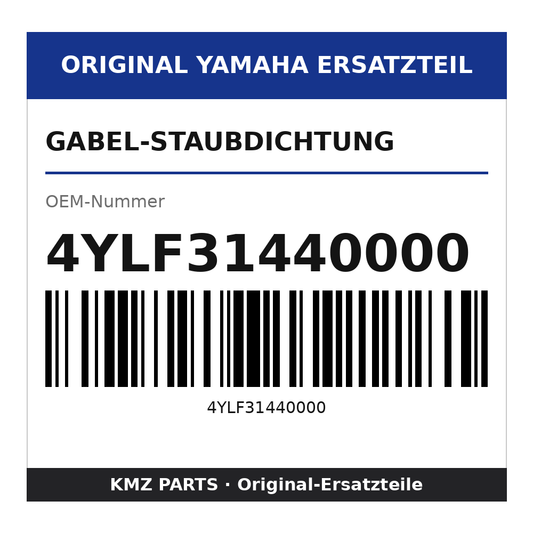 Yamaha Gabel-Staubdichtung 4YLF31440000