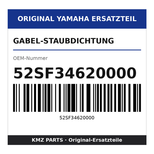 Yamaha Gabel-Staubdichtung 52SF34620000