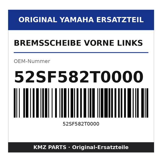 Yamaha Bremsscheibe vorne links 52SF582T0000