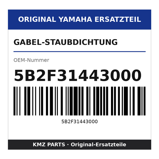 Yamaha Gabel-Staubdichtung 5B2F31443000