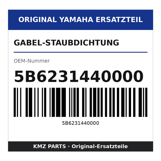 Yamaha Gabel-Staubdichtung 5B6231440000