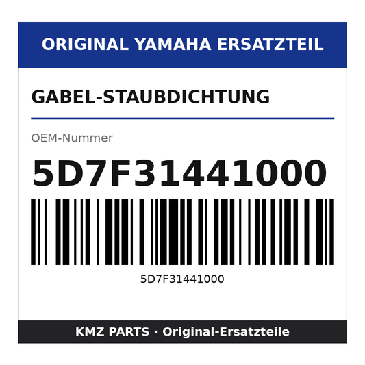 Yamaha Gabel-Staubdichtung 5D7F31441000