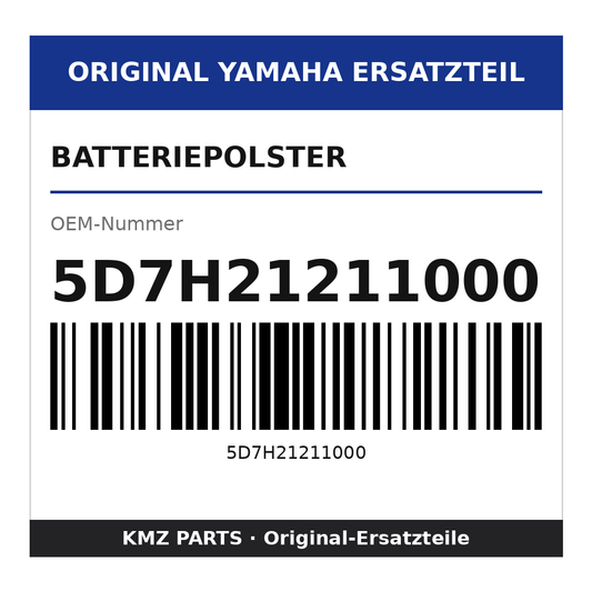 Yamaha Batteriepolster 5D7H21211000