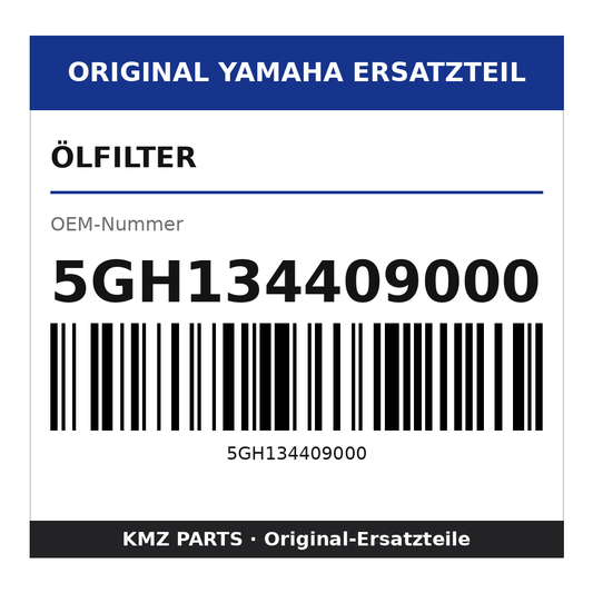 Yamaha Ölfilter 5GH134409000