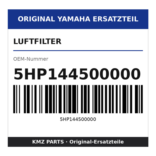 Yamaha Luftfilter 5HP144500000