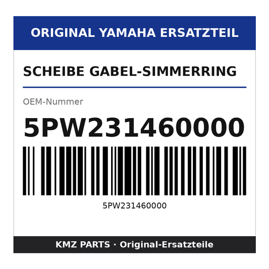 Yamaha Scheibe Gabel-Simmerring 5PW231460000