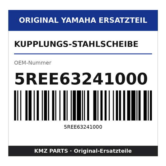 Yamaha Kupplungs-Stahlscheibe 5REE63241000