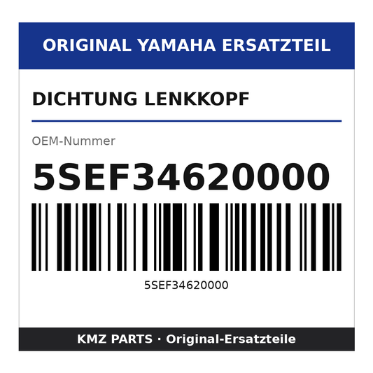 Yamaha Dichtung Lenkkopf 5SEF34620000