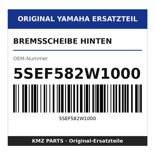 Yamaha Bremsscheibe hinten 5SEF582W1000