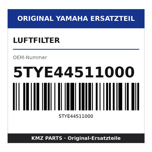 Yamaha Luftfilter 5TYE44511000