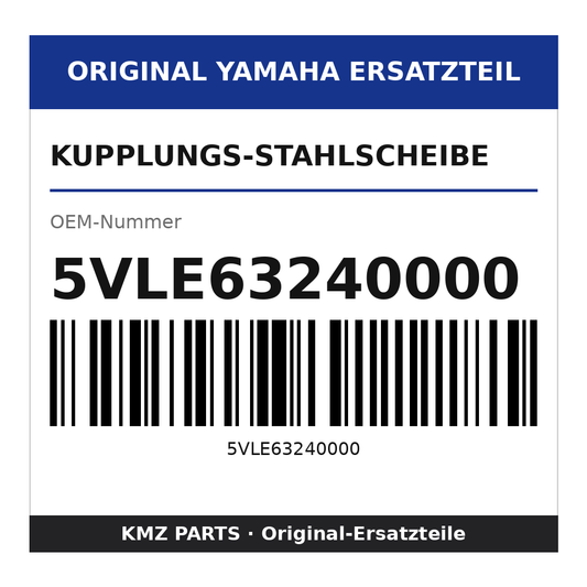 Yamaha Kupplungs-Stahlscheibe 5VLE63240000