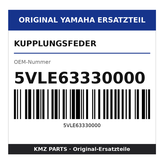 Yamaha Kupplungsfeder 5VLE63330000