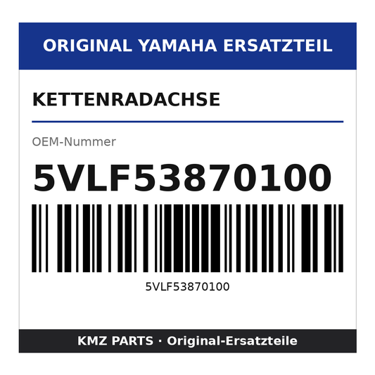 Yamaha Kettenradachse 5VLF53870100