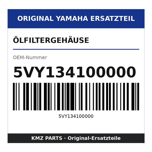Yamaha Ölfiltergehäuse 5VY134100000