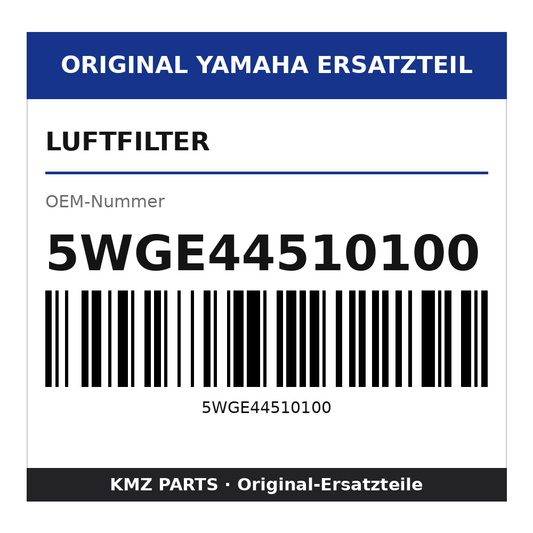 Yamaha Luftfilter 5WGE44510100