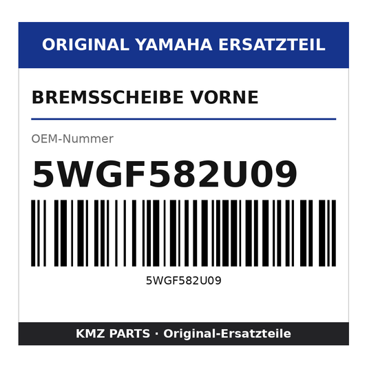 Yamaha Bremsscheibe vorne 5WGF582U09