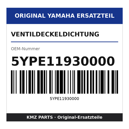 Yamaha Ventildeckeldichtung 5YPE11930000