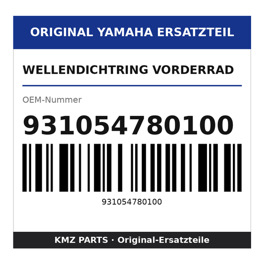 Yamaha Wellendichtring Vorderrad 931054780100