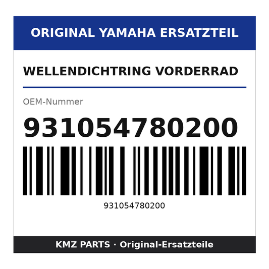 Yamaha Wellendichtring Vorderrad 931054780200