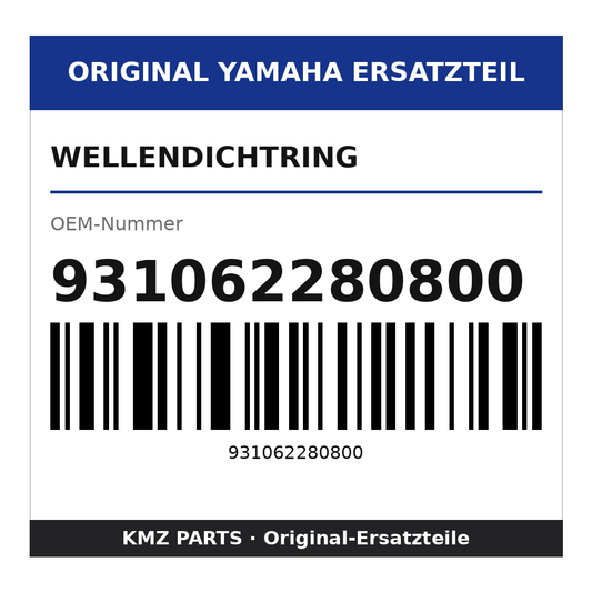 Yamaha Wellendichtring 931062280800