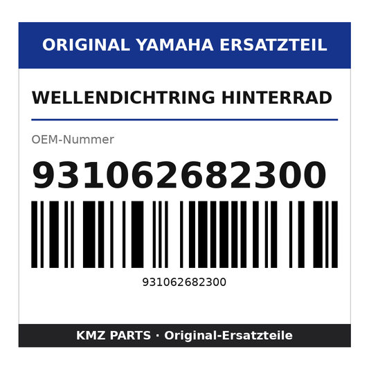 Yamaha Wellendichtring Hinterrad 931062682300