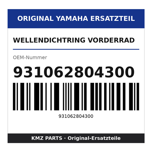 Yamaha Wellendichtring Vorderrad 931062804300