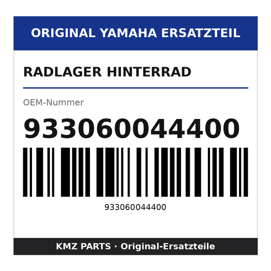 Yamaha Radlager Hinterrad 933060044400