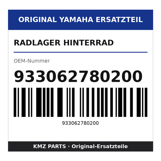 Yamaha Radlager Hinterrad 933062780200