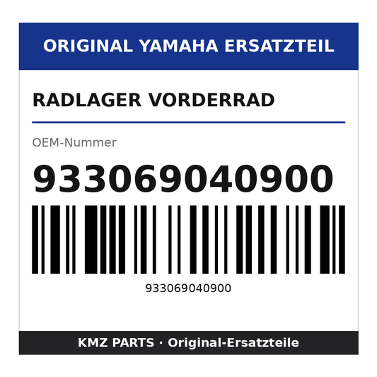 Yamaha Radlager Vorderrad 933069040900