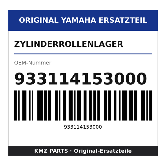 Yamaha Zylinderrollenlager 933114153000