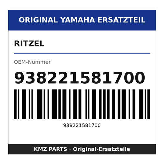 Yamaha Ritzel 938221581700