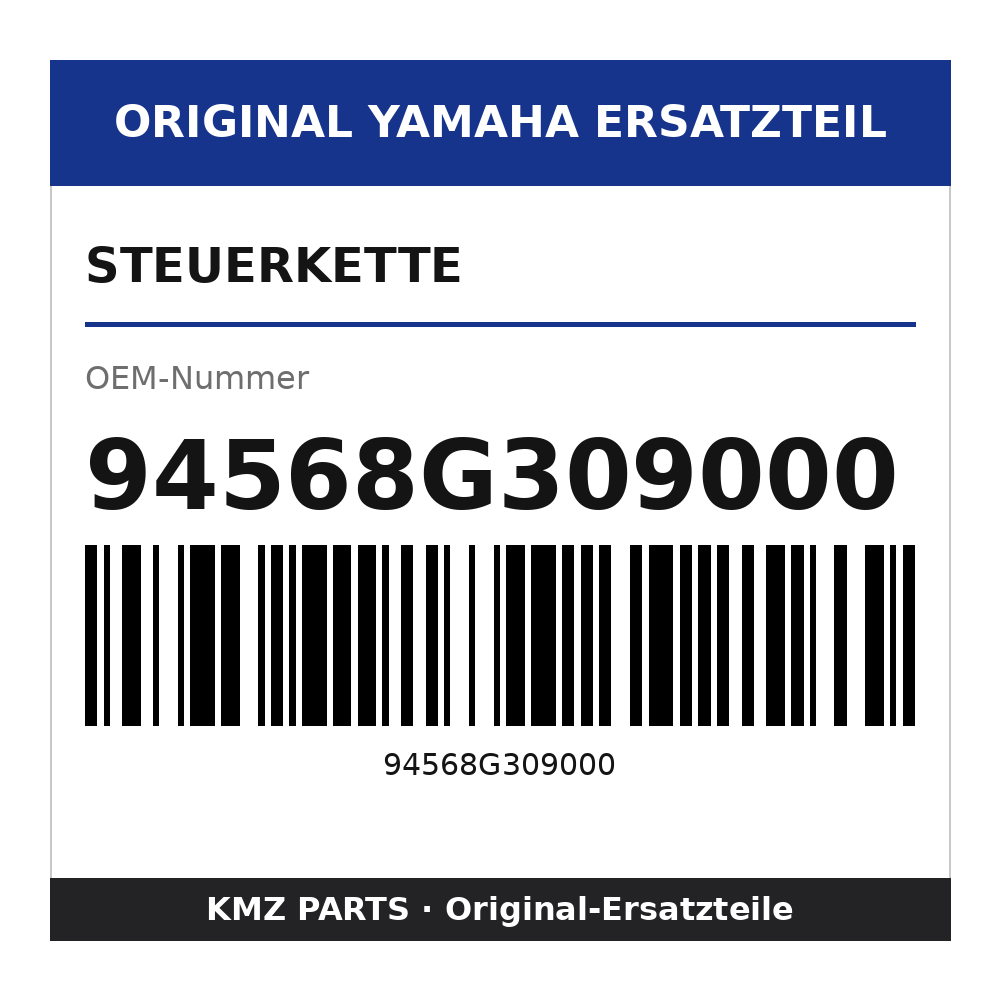 Yamaha Steuerkette 94568G309000