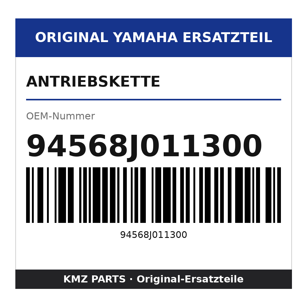Yamaha Antriebskette 94568J011300
