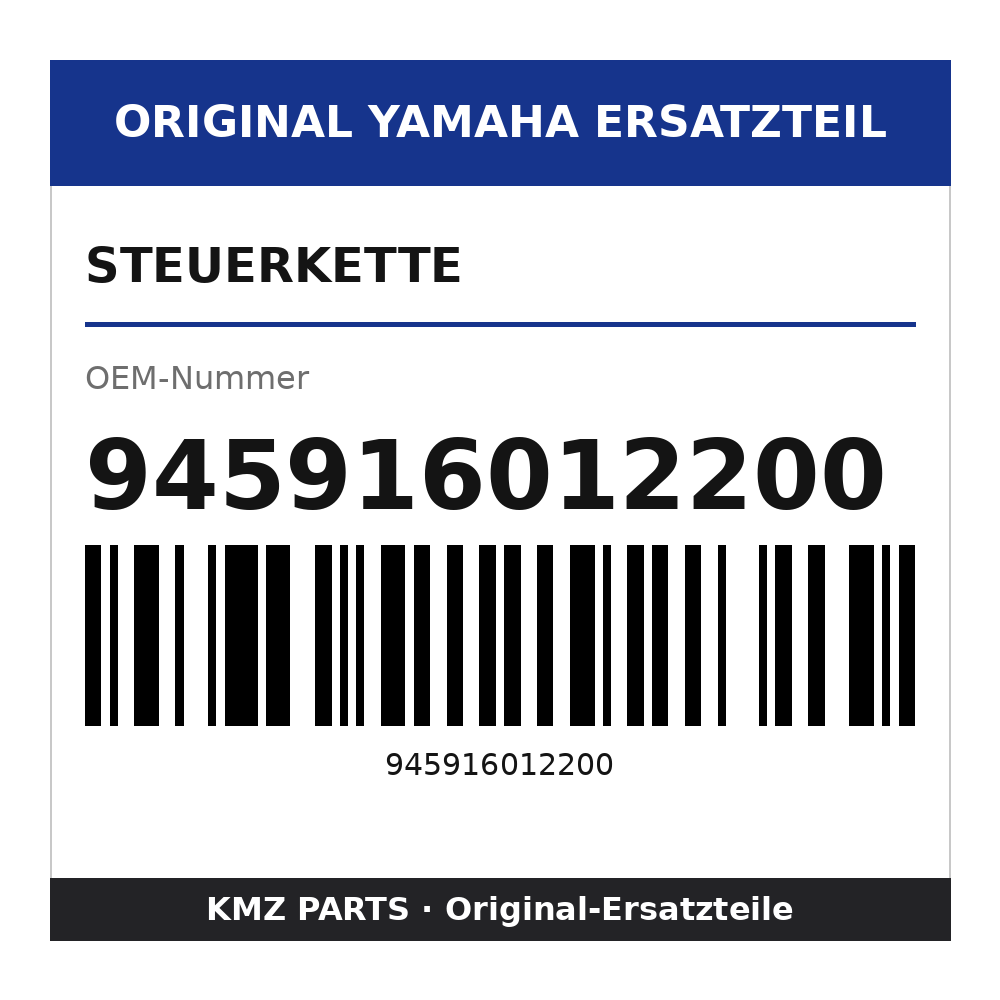 Yamaha Steuerkette 945916012200