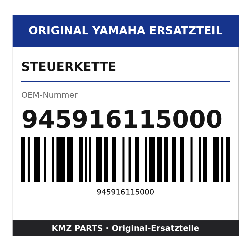 Yamaha Steuerkette 945916115000