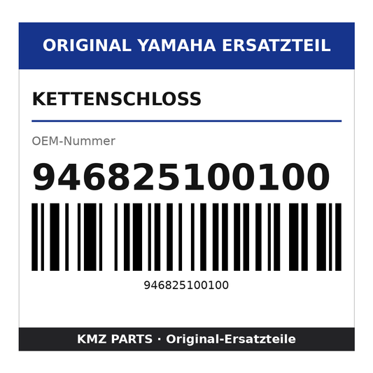 Yamaha Kettenschloss 946825100100