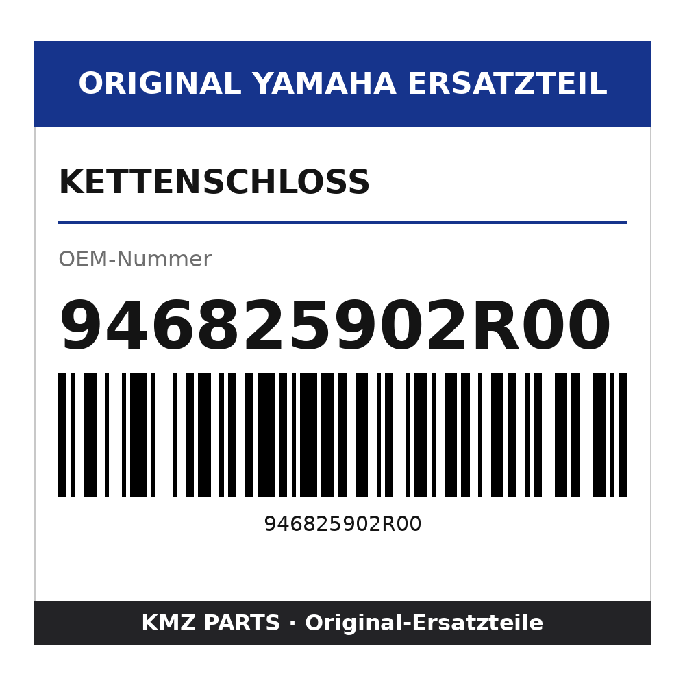 Yamaha Kettenschloss 946825902R00