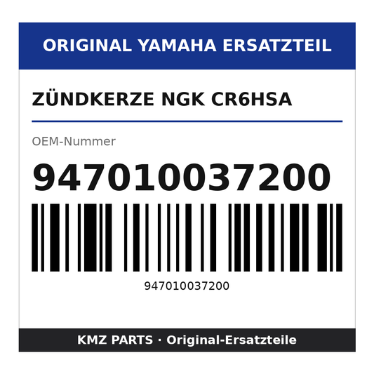 Yamaha Zündkerze NGK CR6HSA 947010037200