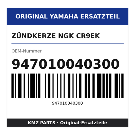 Yamaha Zündkerze NGK CR9EK 947010040300