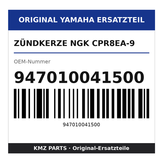Yamaha Zündkerze NGK CPR8EA-9 947010041500