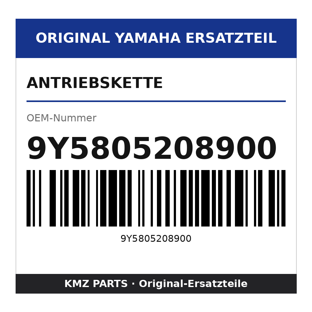 Yamaha Antriebskette 9Y5805208900