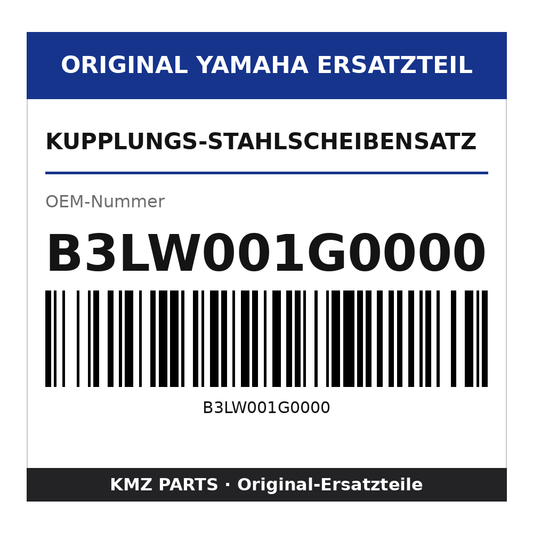 Yamaha Kupplungs-Stahlscheibensatz B3LW001G0000