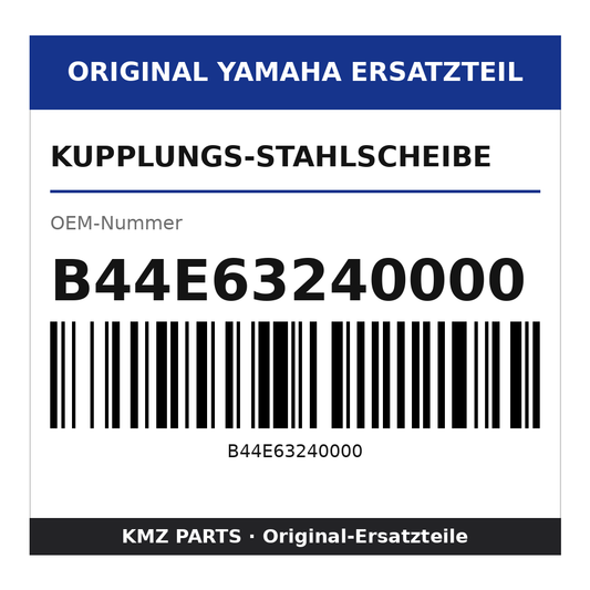 Yamaha Kupplungs-Stahlscheibe B44E63240000