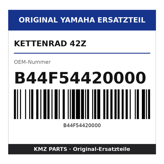 Yamaha Kettenrad 42Z B44F54420000